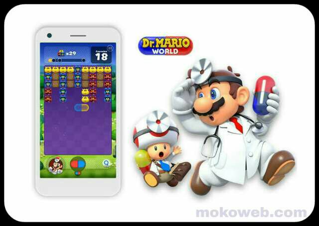 Download Nintendo Mobile Game Dr. Mario World Apk for Android iOS