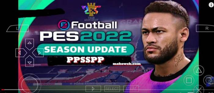 PES 2022 PPSSPP File Download – PSP Iso English PS5 Camera