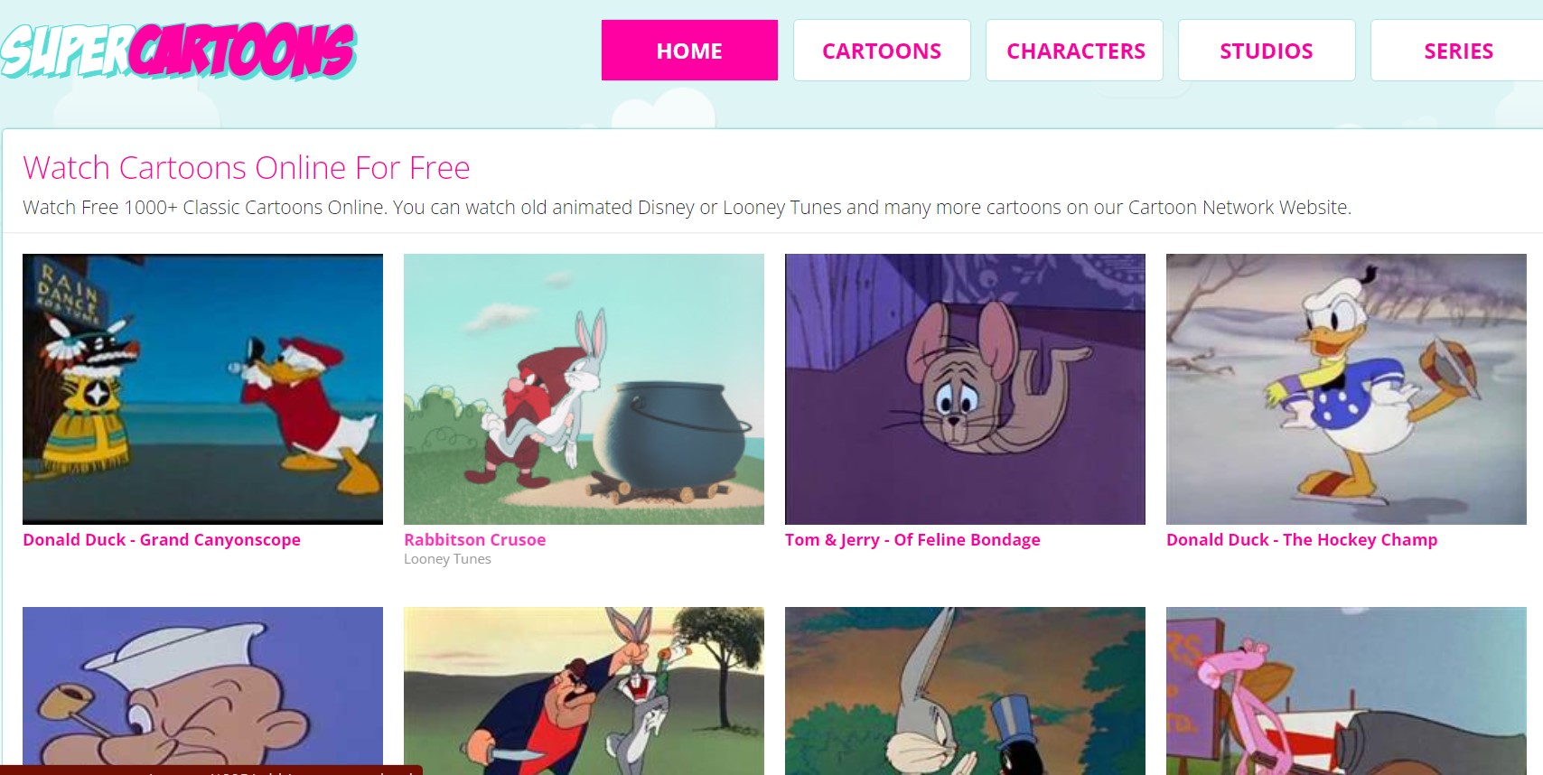 Supercartoons Website To Download Animated Movies 