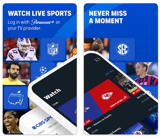 cbs nfl app