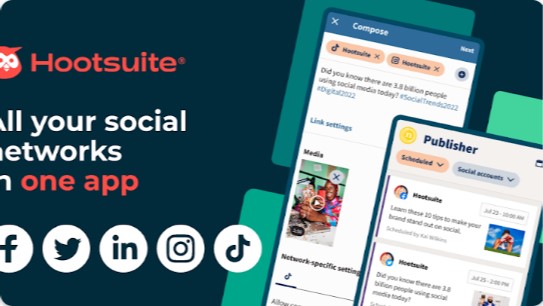 Hootsuite digital marketing app