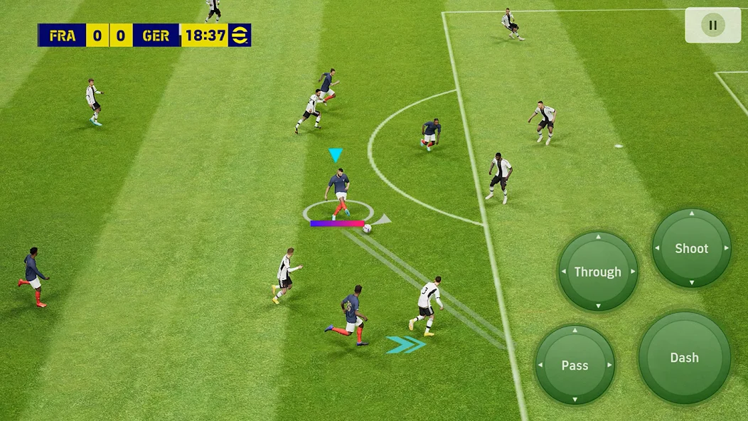 PES 24 apk gameplay