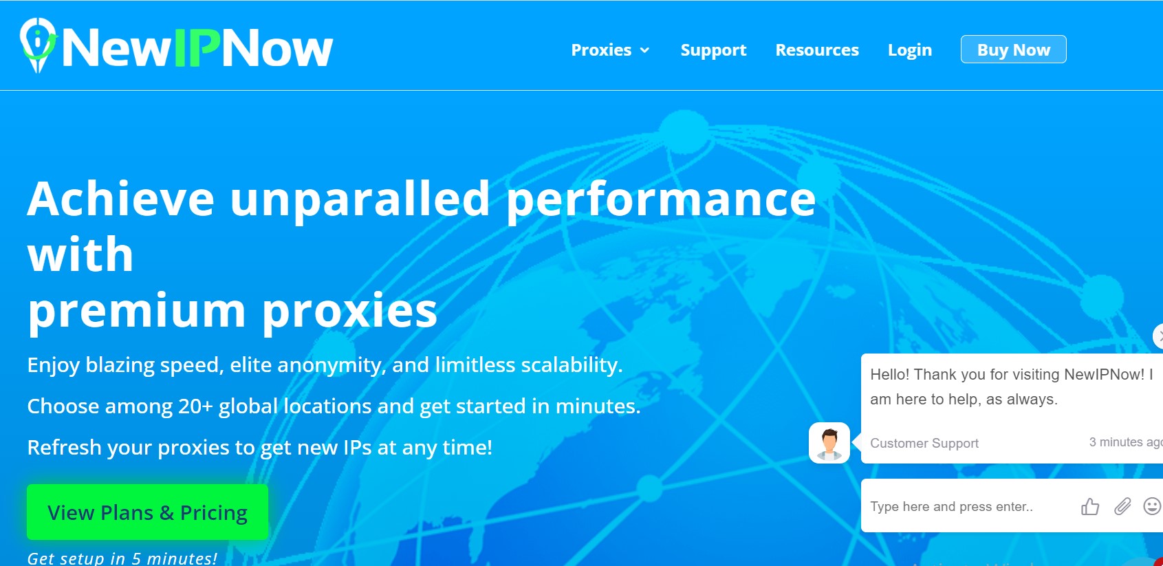 NewIPNow Web Proxy Site