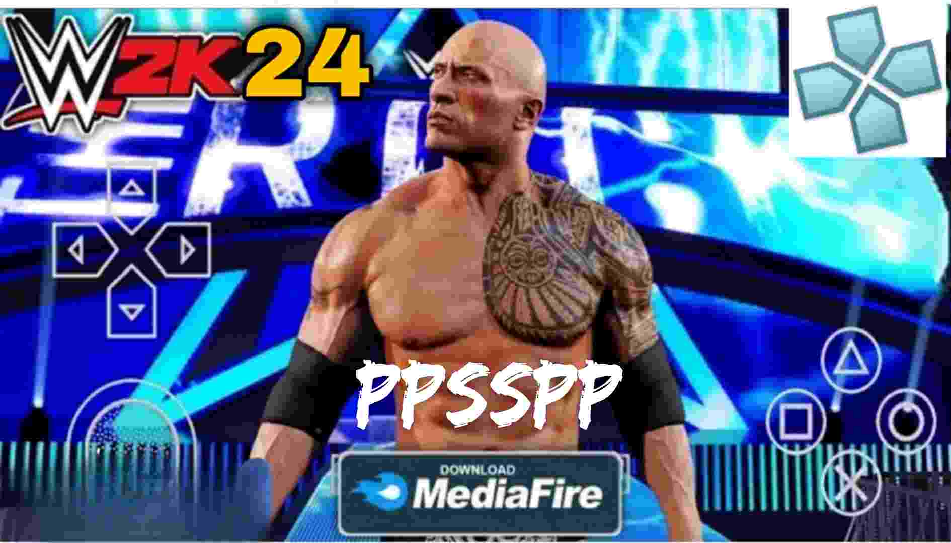 WWE 2K22 PSP MOD 600 MB BEST MOD EVER NEW ISO + PSP FOLDER 
