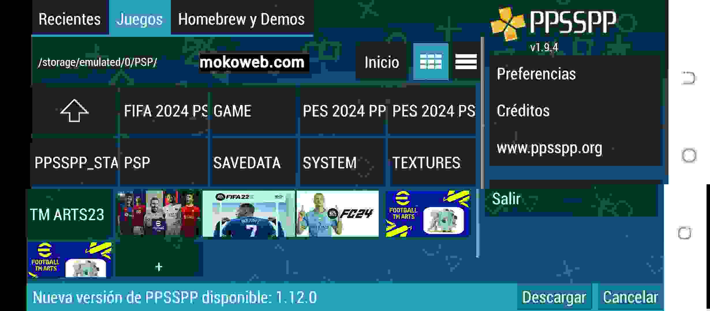 FIFA 24 PPSSPP iSO Download for Android and iOS
