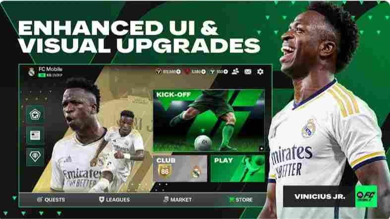 Vinicius Jr in EA Sports FC Mobile