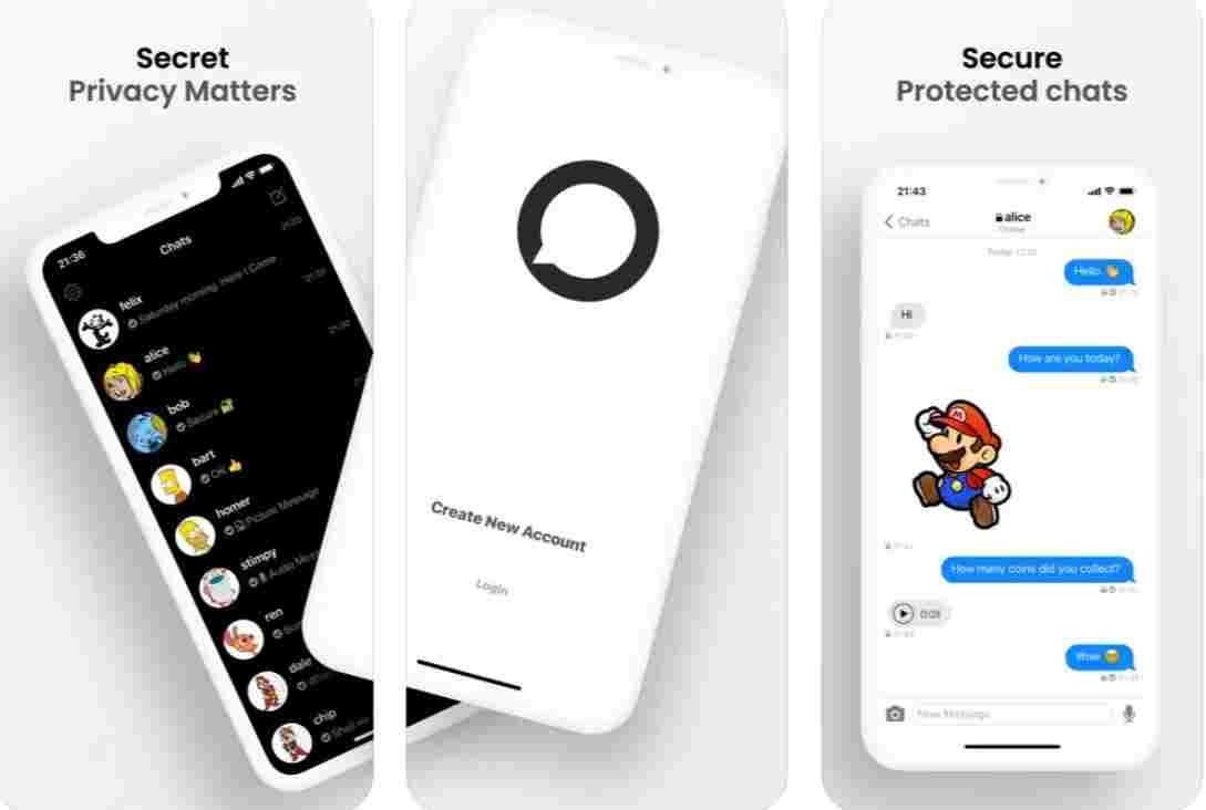 10 Best Secret Texting/Messaging Apps for iPhone 2026