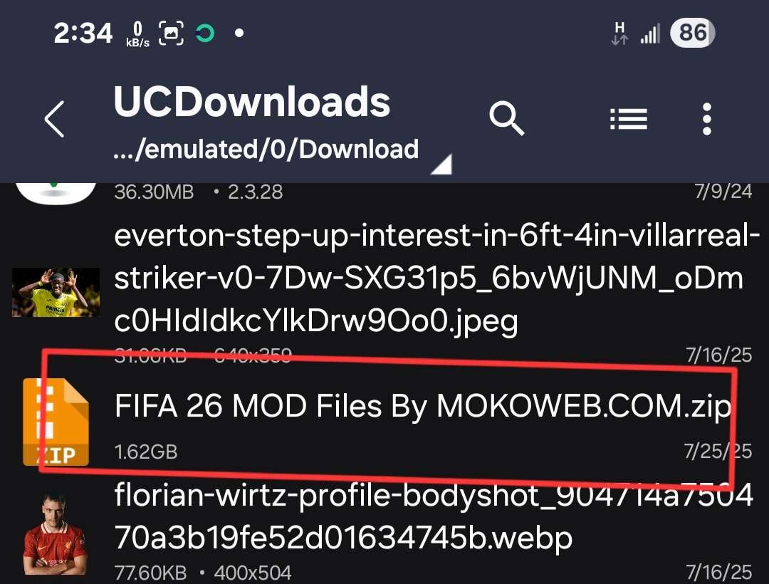 FIFA 2026 MOD FIFA 26 APK OBB Data Offline Download 27.0.02